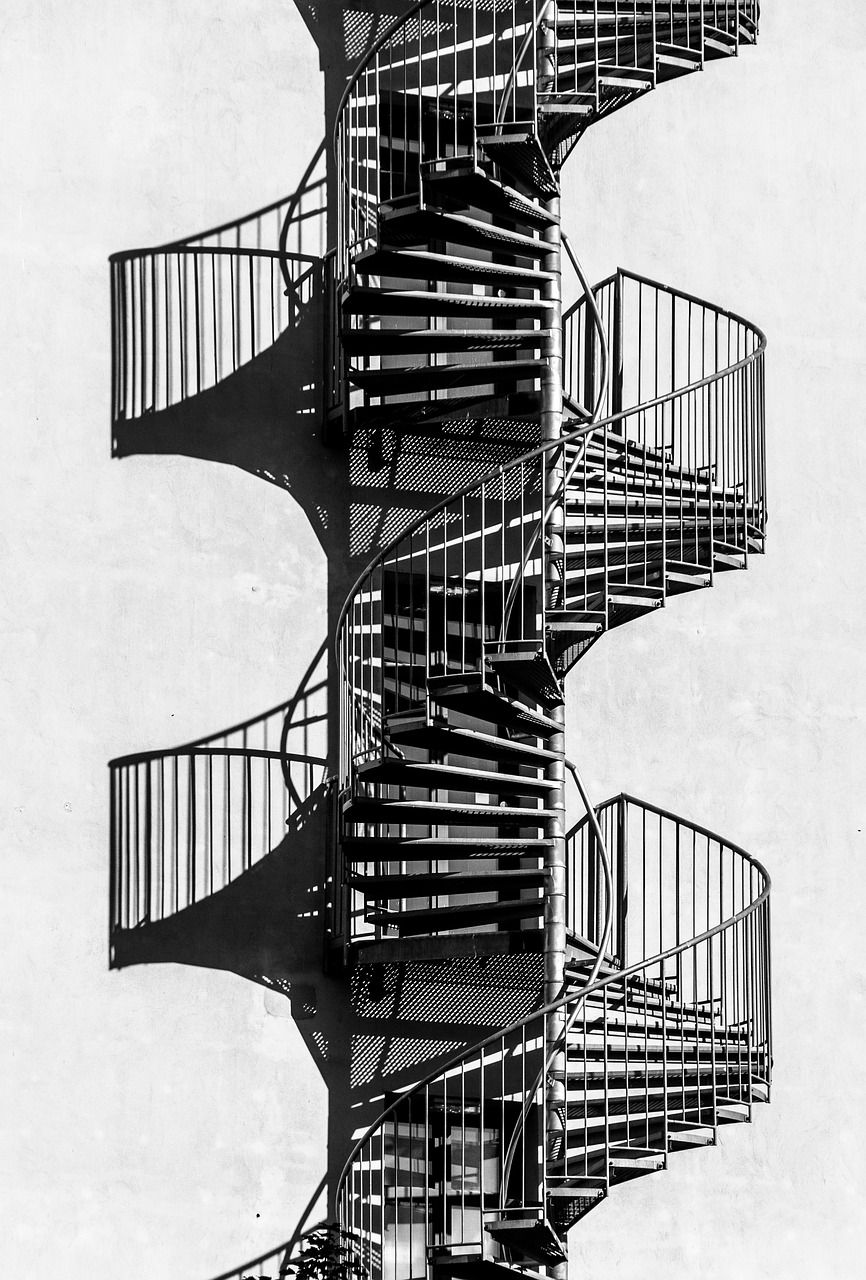 Spiraltrapp  funksjon, form og fleksible løsninger